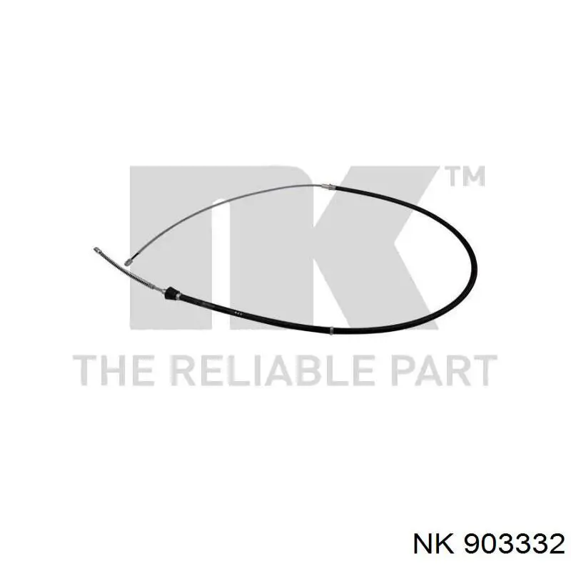Трос ручника передний NK 903332
