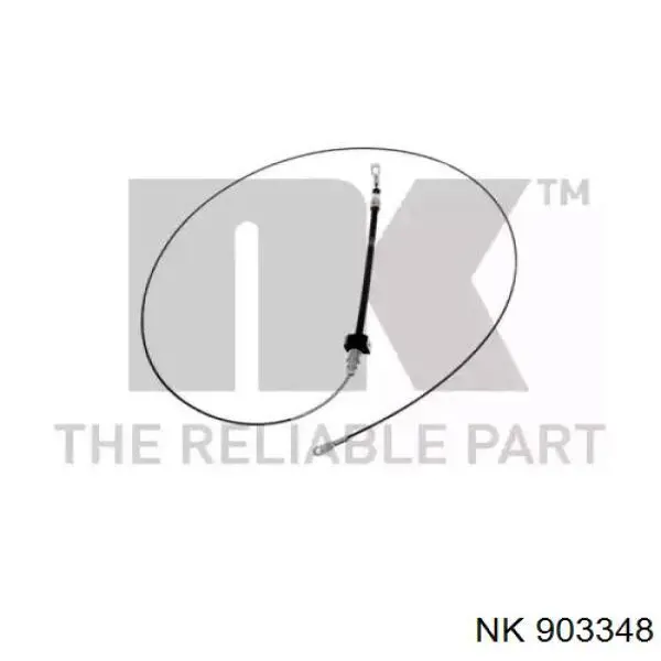 Трос ручного тормоза передний NK 903348 цена, от 9.46 USD