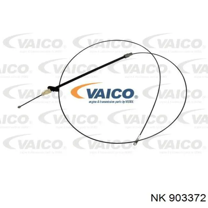 Трос ручного тормоза передний NK 903372 цена, от 12.25 USD