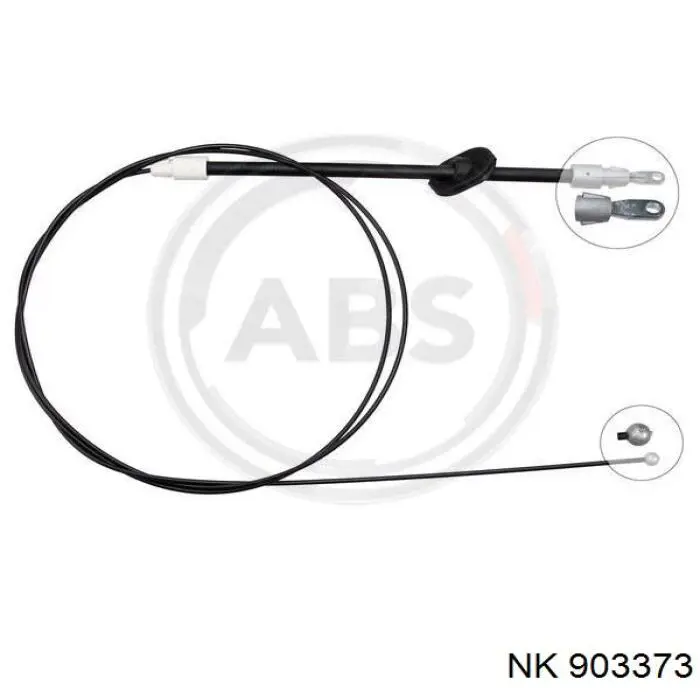 Трос ручного тормоза передний NK 903373 цена, от 6.78 USD