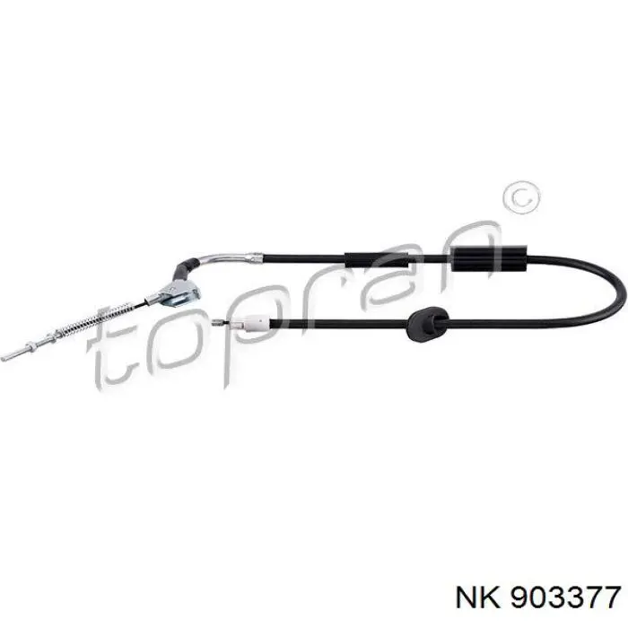 Трос ручного тормоза передний NK 903377 цена, от 21.19 USD