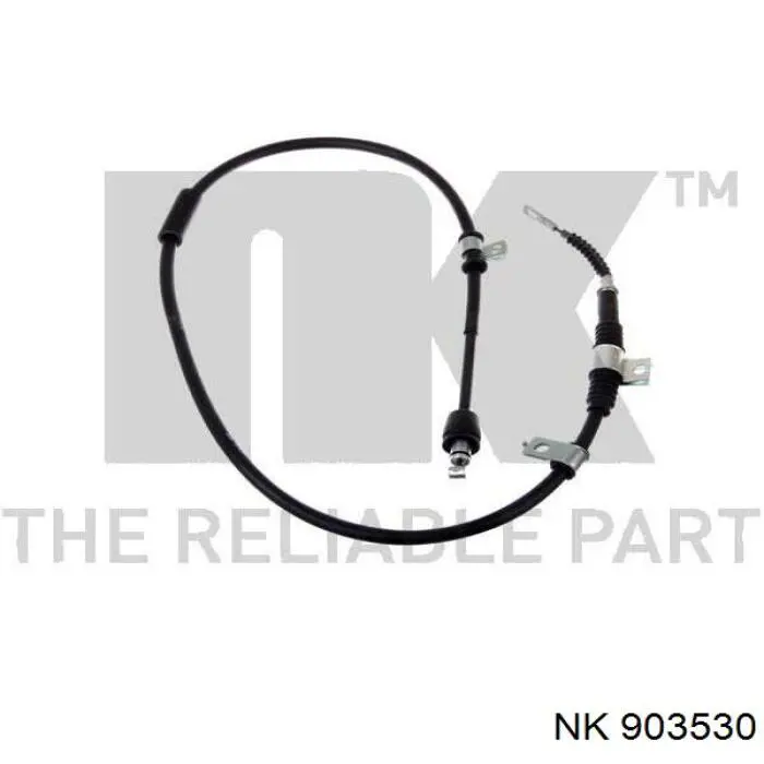 Трос стояночного тормоза задний правый NK 903530 цена, от 20.09 USD