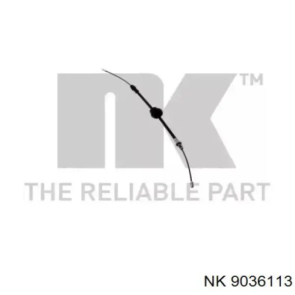 Трос ручника передний NK 9036113