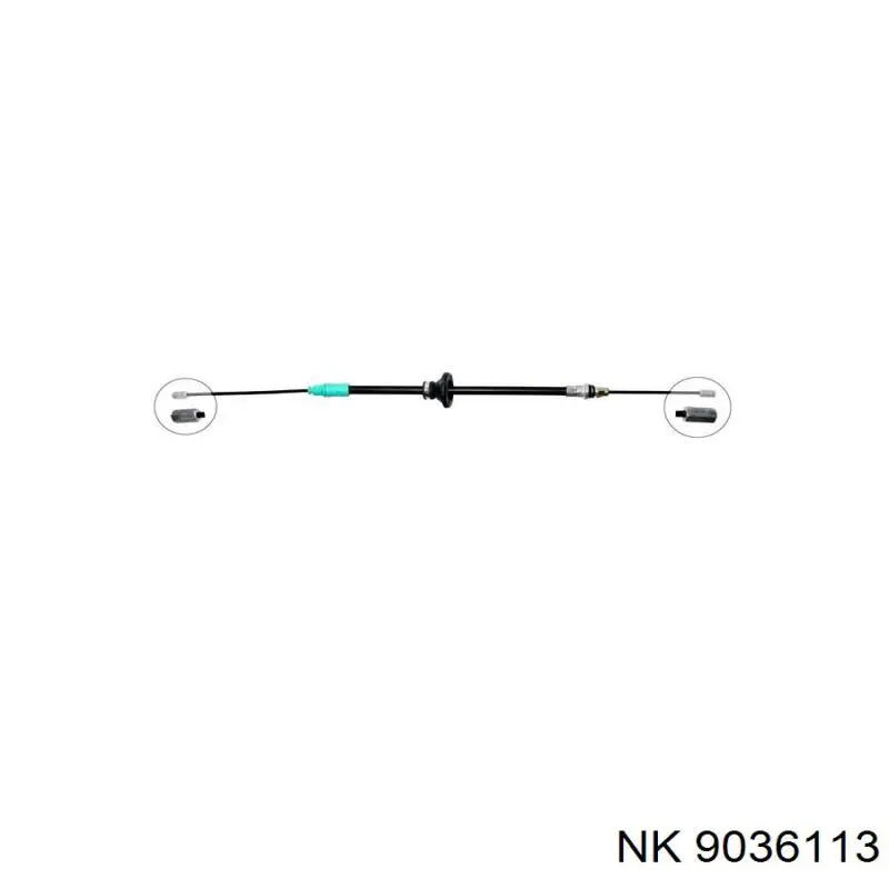 Передний трос ручника 9036113 NK