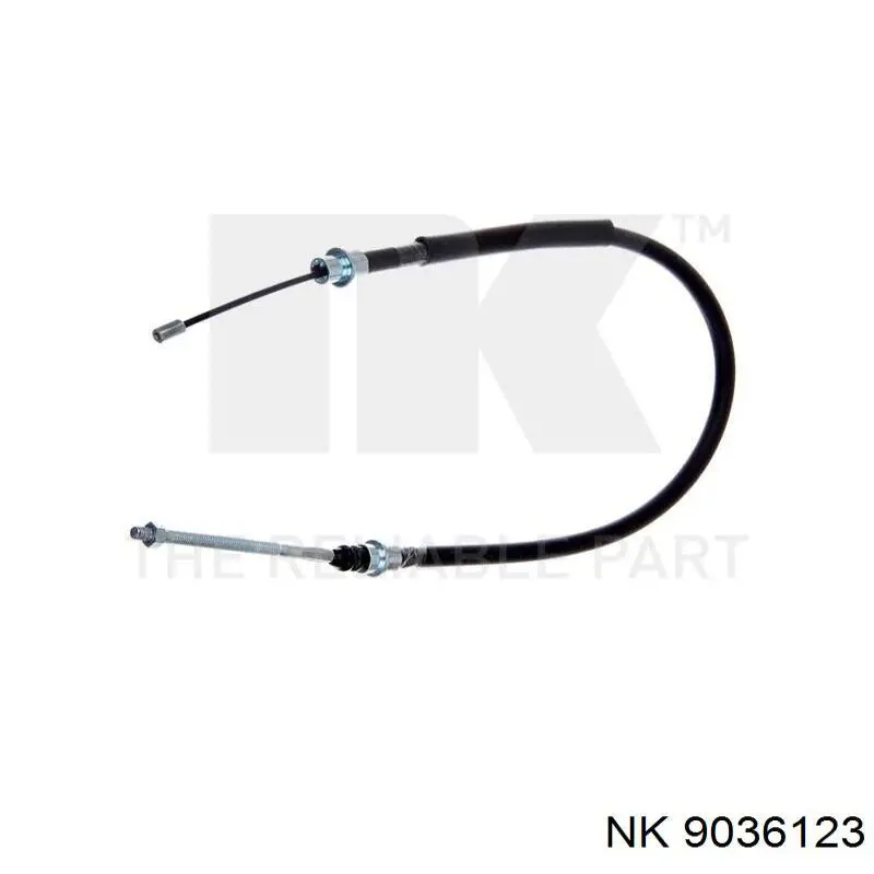 Задний трос ручника NK 9036123 цена, от 34.03 USD