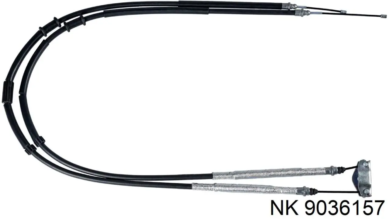 Задний трос ручника NK 9036157 цена, от 29.15 USD