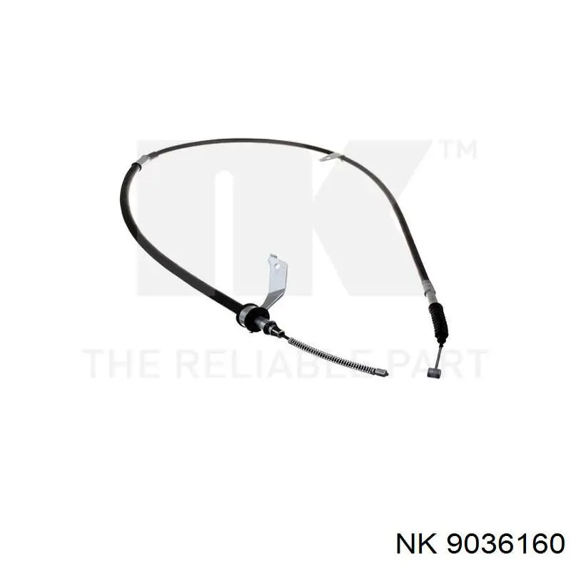 Трос ручного тормоза промежуточный RM4506 Goodrem