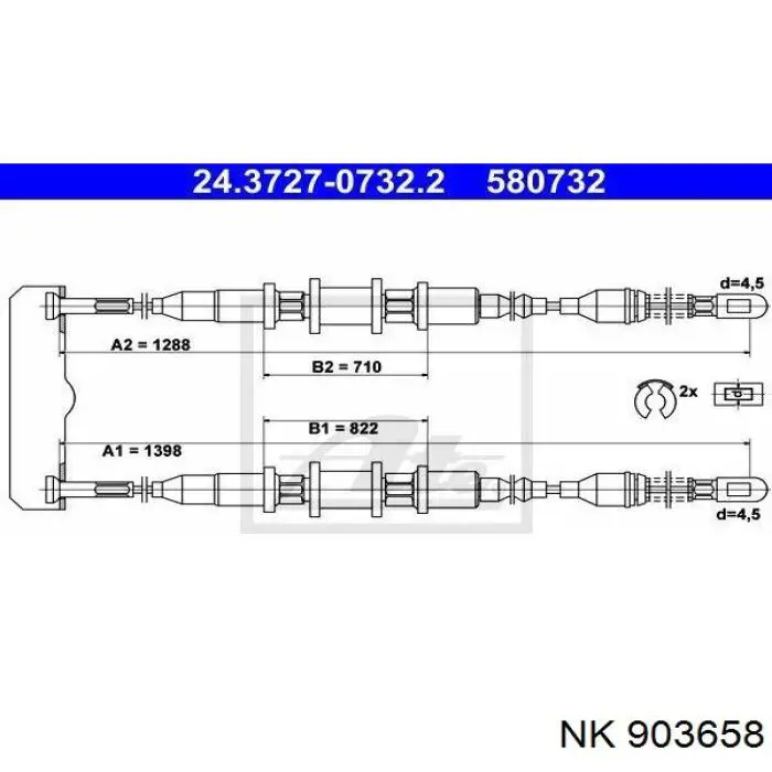 Купить AD330224 Adriauto Тормоз стояночный