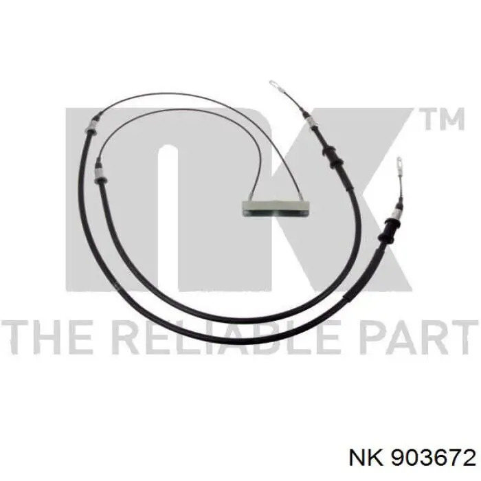 Задний трос ручника NK 903672 цена, от 19.04 USD