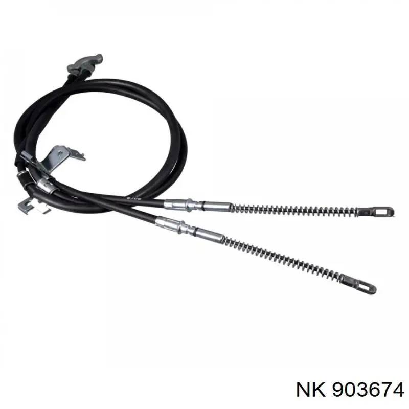Трос стояночного тормоза задний правый NK 903674 цена, от 9.37 USD