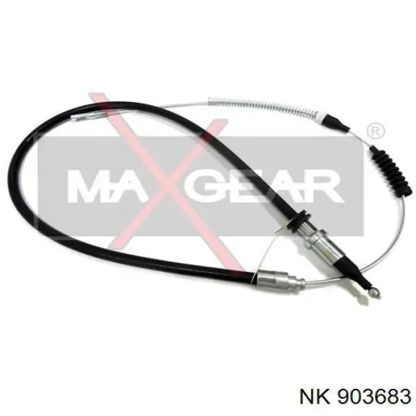 Трос ручного тормоза задний NK 903683 цена, от 5.88 USD