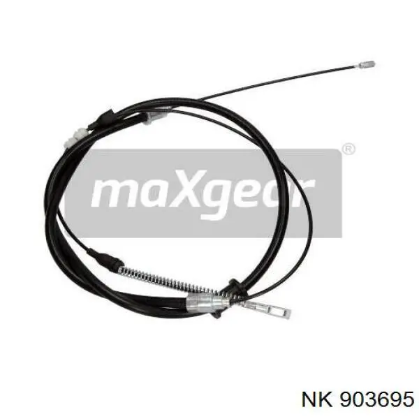 Трос стояночного тормоза задний правый NK 903695 цена, от 10.44 USD