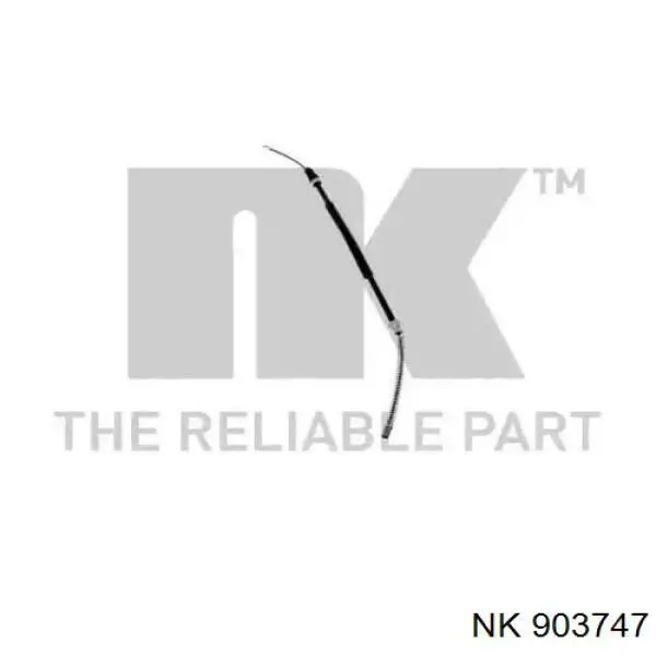 Купить 903747 NK Задний правый трос ручника