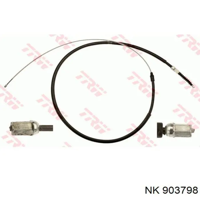 Задний трос ручника NK 903798 цена, от 19.14 USD