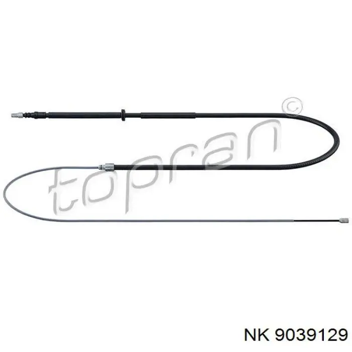 Задний трос ручника NK 9039129 цена, от 13.69 USD