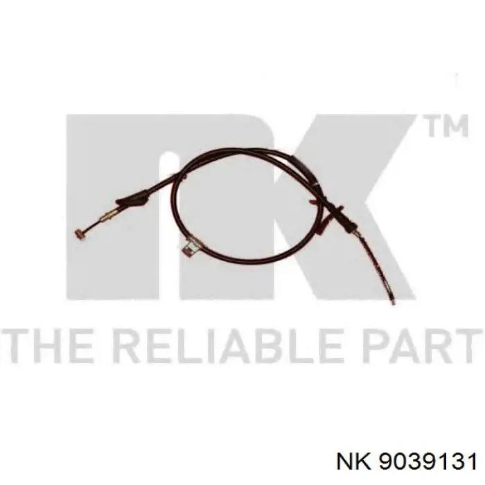 Трос ручного тормоза задний NK 9039131 цена, от 29.53 USD