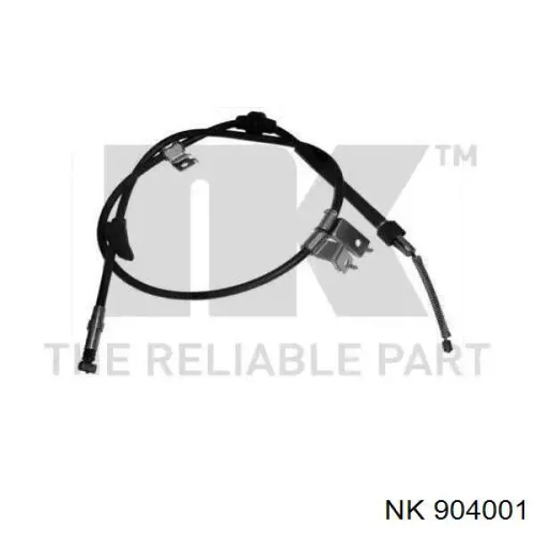 Купить K15718 ABS Задний правый трос ручника