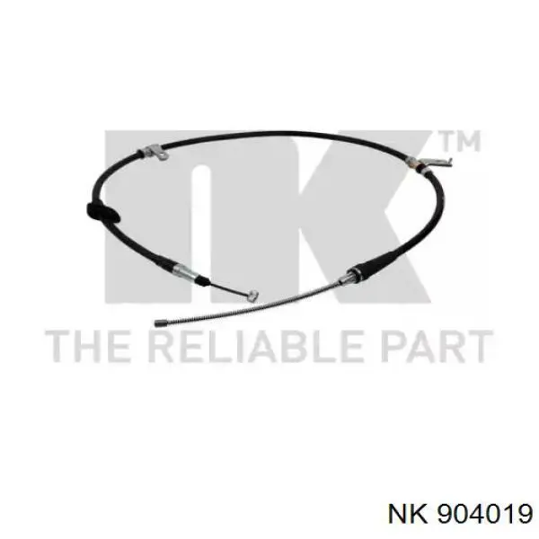 Трос ручного тормоза задний NK 904019 цена, от 28.47 USD