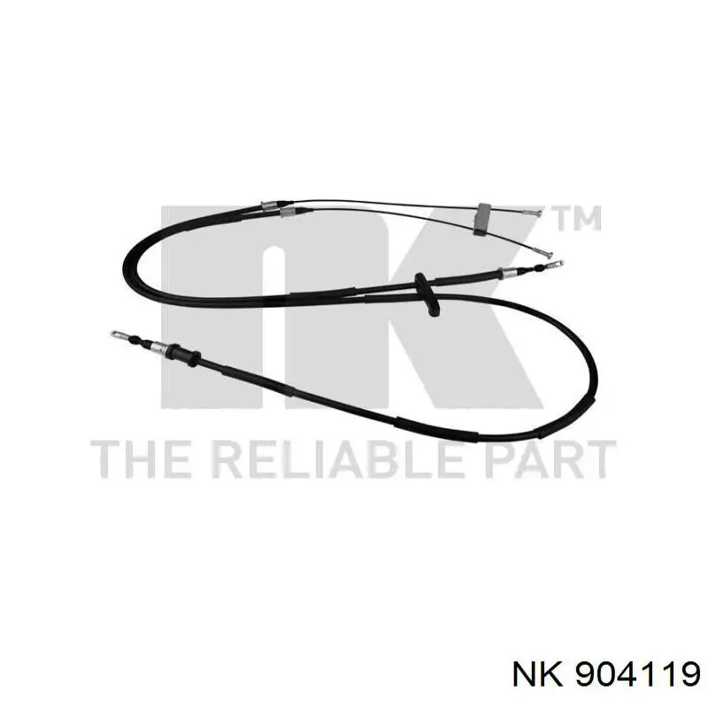 Задний трос ручника NK 904119 цена, от 27.79 USD