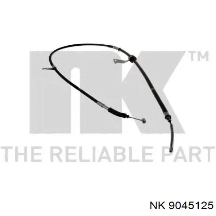Трос ручника задний NK 9045125