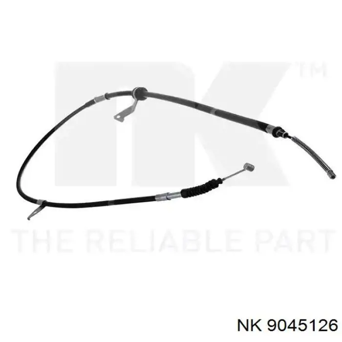 Трос стояночного тормоза задний правый NK 9045126 цена, от 10.78 USD