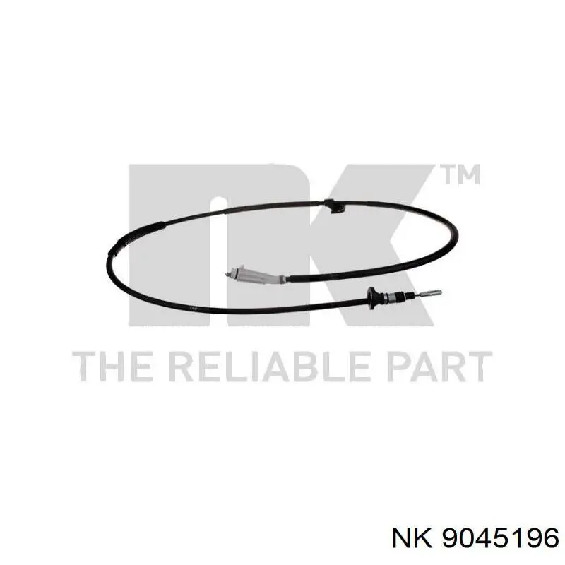 Трос стояночного тормоза задний правый NK 9045196 цена, от 33.46 USD