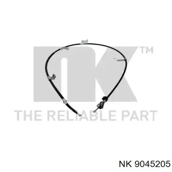 Трос ручного тормоза задний NK 9045205 цена, от 34.94 USD