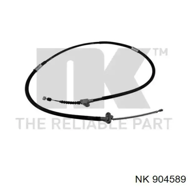Трос ручного тормоза задний NK 904589 цена, от 11.77 USD