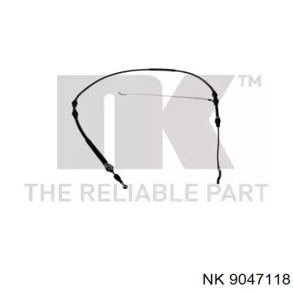 9047118 NK cabo traseiro direito/esquerdo do freio de estacionamento
