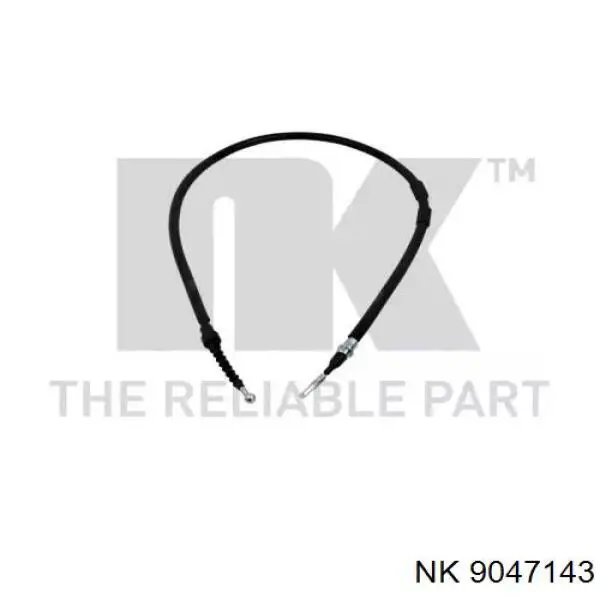 9047143 NK трос ручного тормоза задний правый/левый