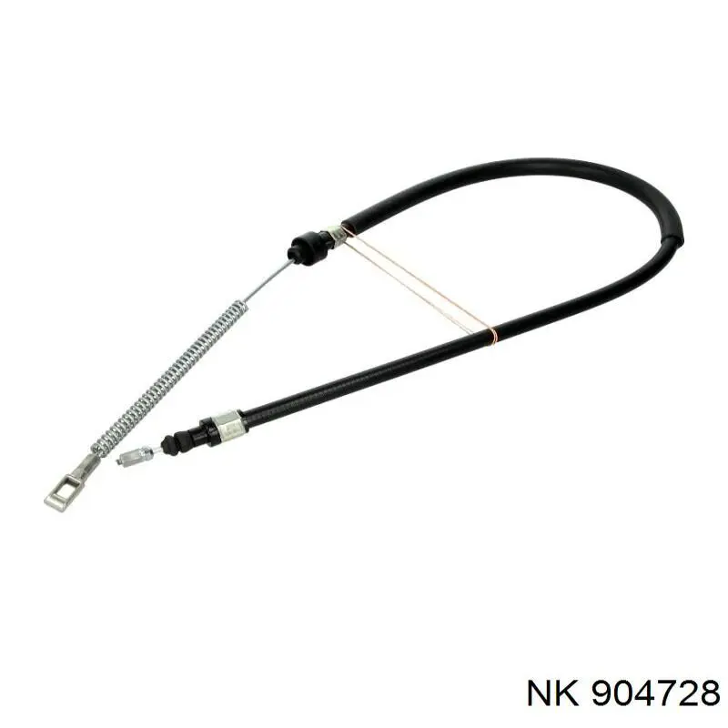 Трос ручного тормоза задний NK 904728 цена, от 7.17 USD