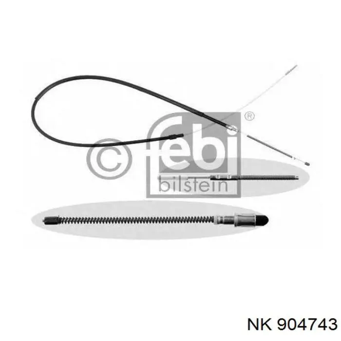 Задний трос ручника NK 904743 цена, от 6.19 USD