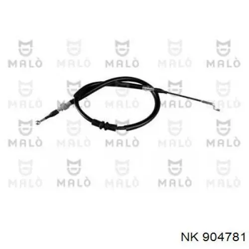 Задний трос ручника NK 904781 цена, от 8.67 USD