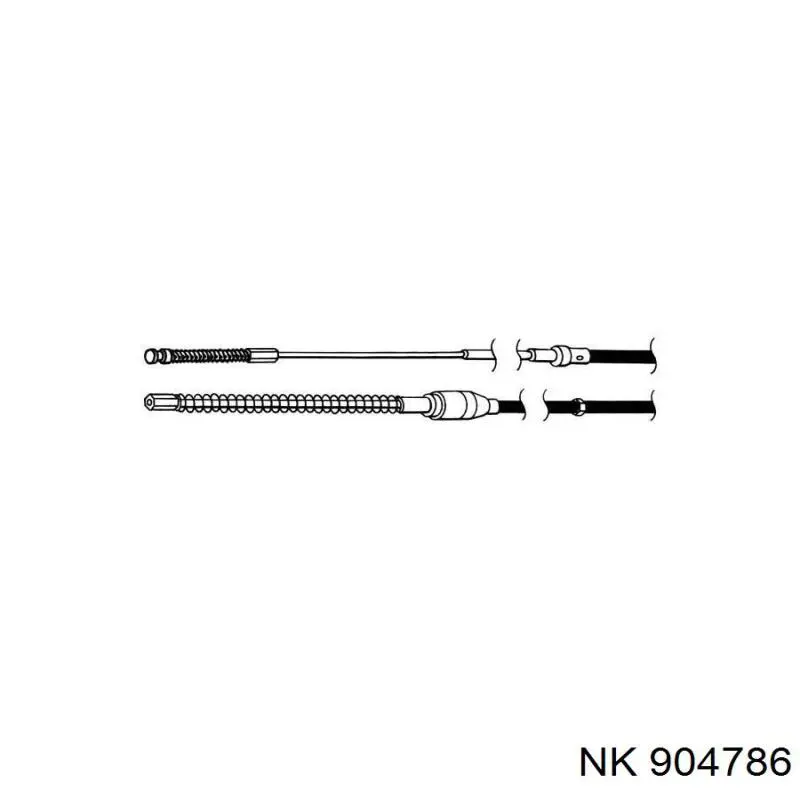 Купить 904786 NK Тормоз стояночный