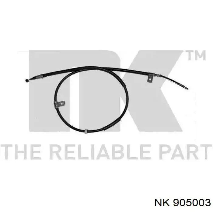 Задний правый трос ручника 905003 NK