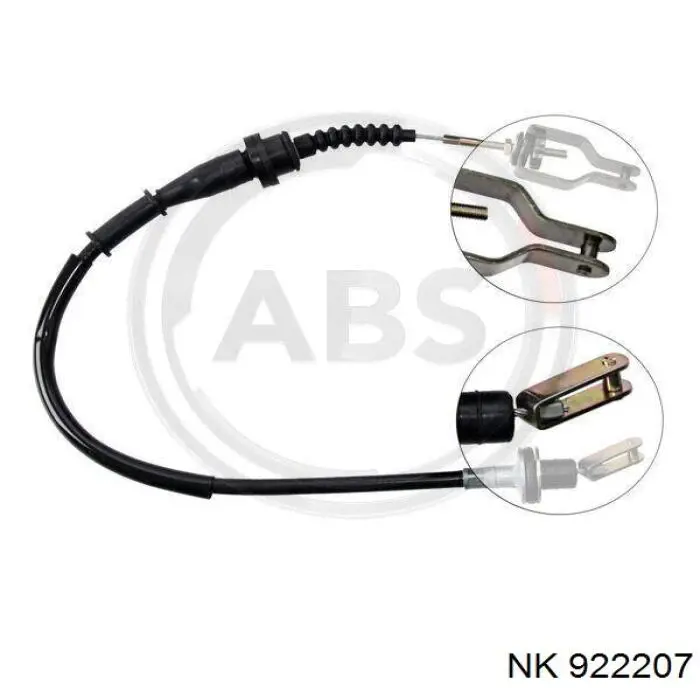 Трос сцепления NK 922207 цена, от 10.05 USD