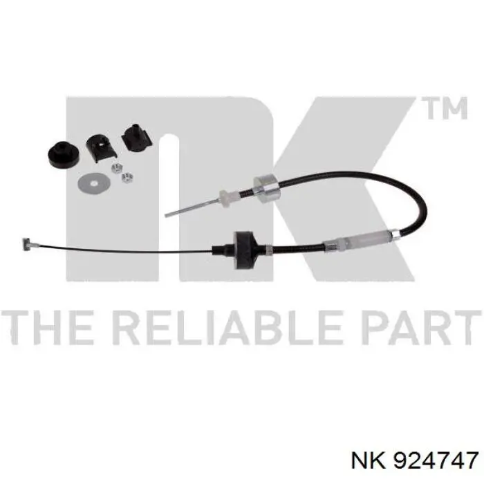 Трос сцепления NK 924747 цена, от 14.75 USD