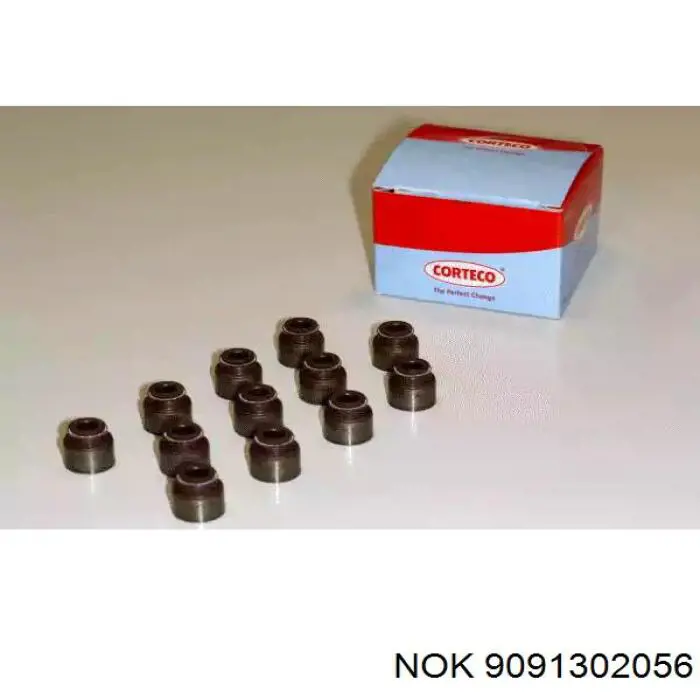9091302056 NOK сальник клапана (маслосъемный, впуск/выпуск)