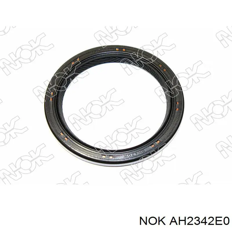 AH2342E0 NOK Retén de cigüeñal frontal original y equivalente