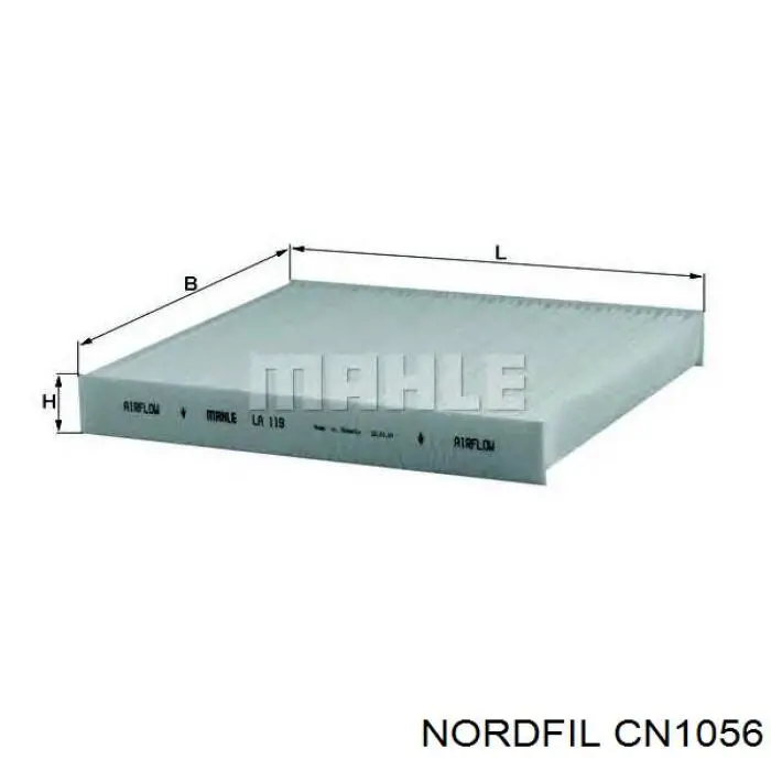 CN1056 Nordfil Внутрисалонный фильтр