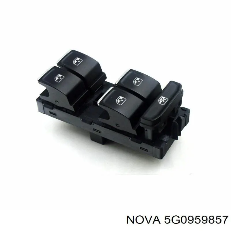 Кнопочный блок управления стеклоподъемником передний левый NOVA 5G0959857