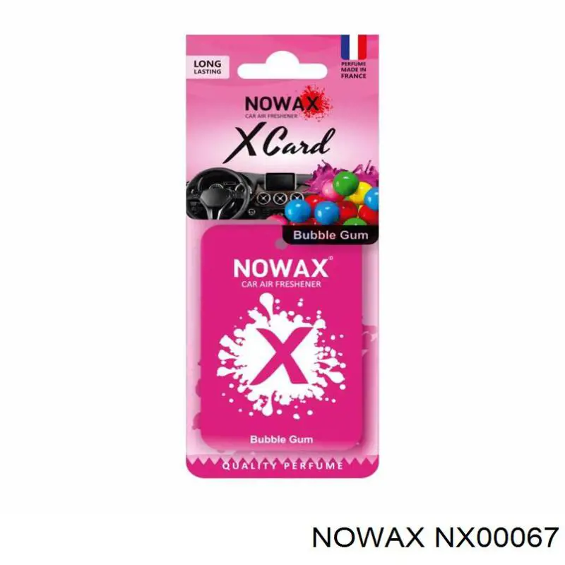 NX00067 Nowax Автопарфюм жидкий во флаконе