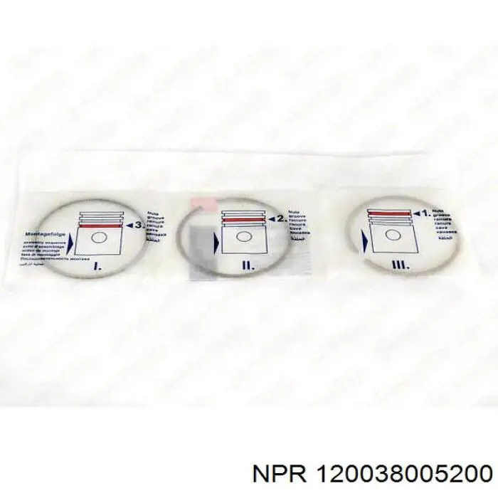 Кольца поршневые STD на 1 цилиндр Goetze 813750010 цена, от 18.68 USD