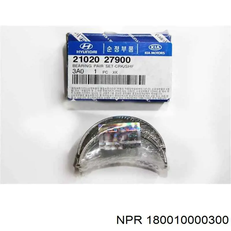 Купить AEM92156 AE Вкладыши коленвала, коренные, комплект, стандарт (STD)
