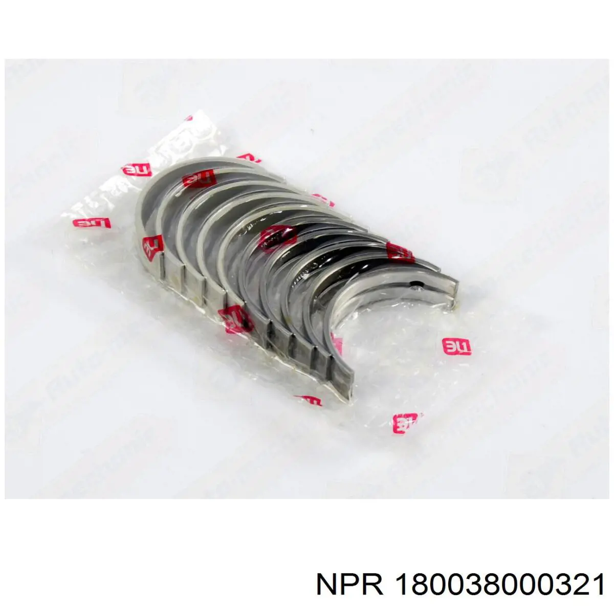 60380250 NE/NPR вкладыши коленвала коренные, комплект, 2-й ремонт (+0,50)