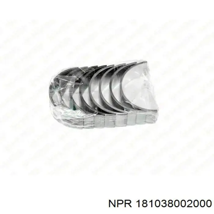 Шатунные вкладыши коленчатого вала NE/NPR 181038002000 цена, от 48.55 USD