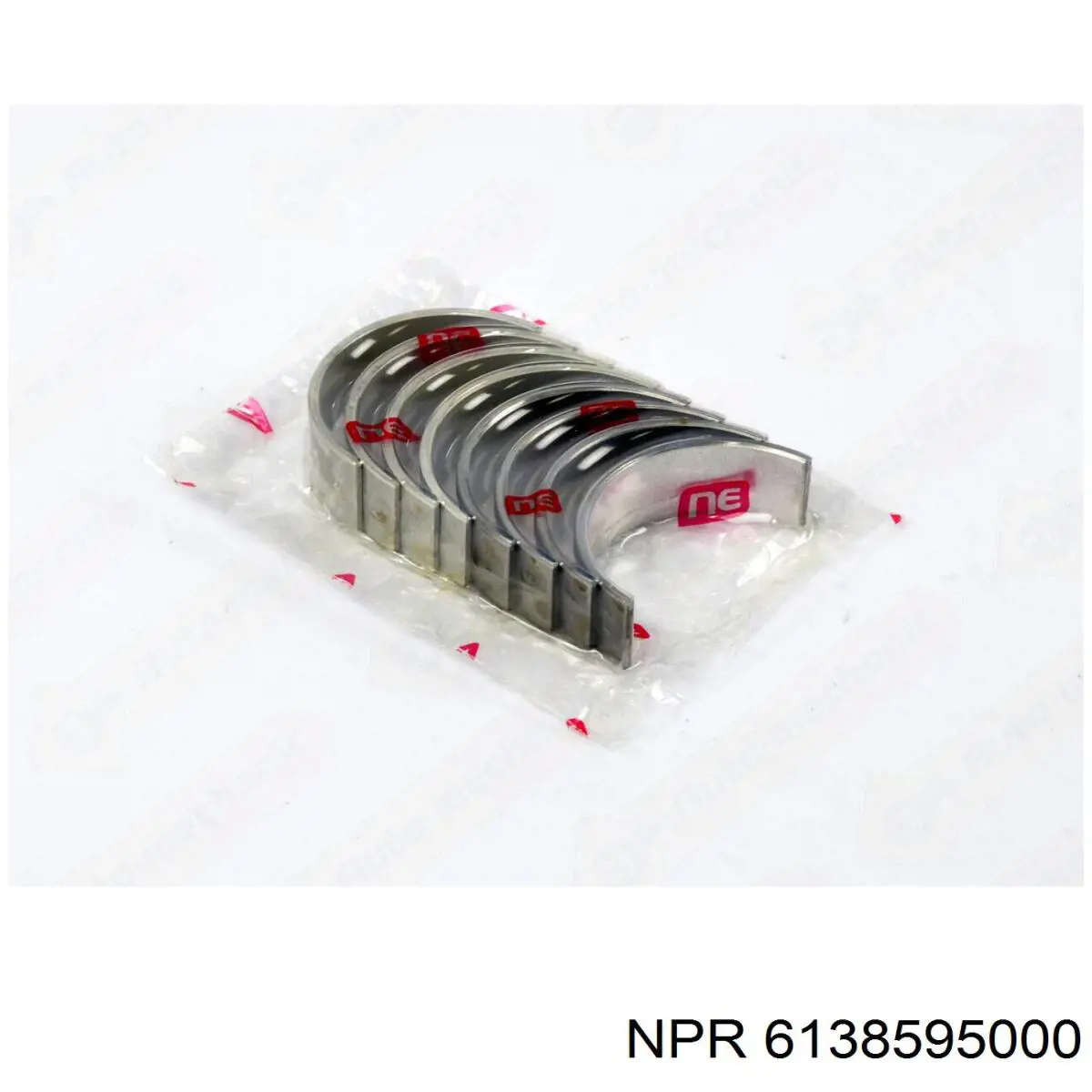6138595000 NE/NPR вкладыши коленвала шатунные, комплект, 2-й ремонт (+0,50)