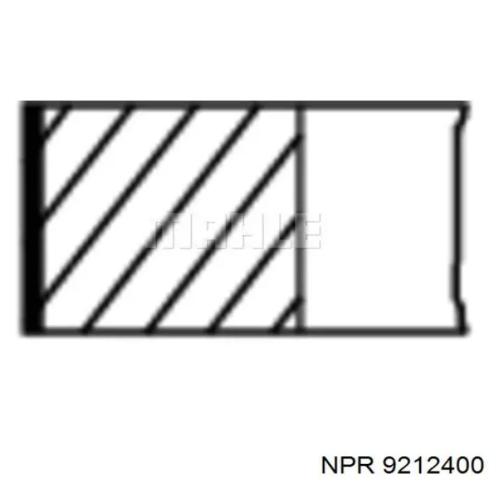 Купить 8921240000 NE/NPR Комплект поршневых колец на 1 цилиндр, стандарт
