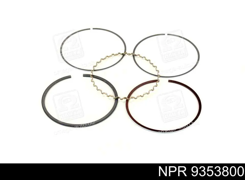 9353800 NE/NPR кольца поршневые на 1 цилиндр, std.