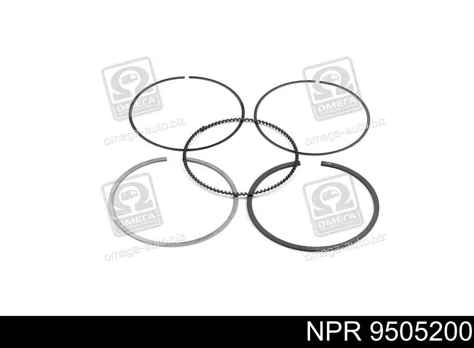 9505200 NE/NPR кольца поршневые на 1 цилиндр, std.